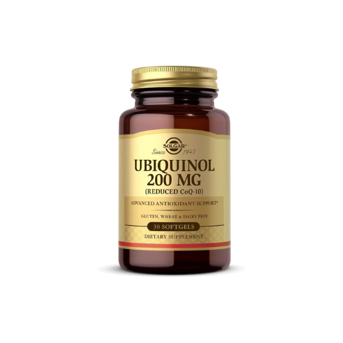 Ubiquinol 200 mg (Reduced CoQ-10), 30 Softgels