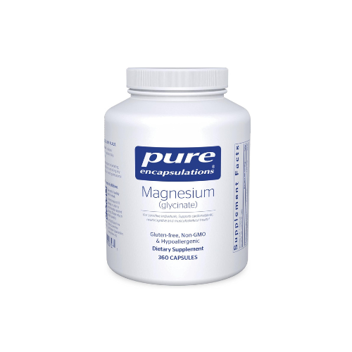 Pure Encapsulations - Magnesium (Glycinate) - Supports Enzymatic and Physiological Functions 360 Capsules