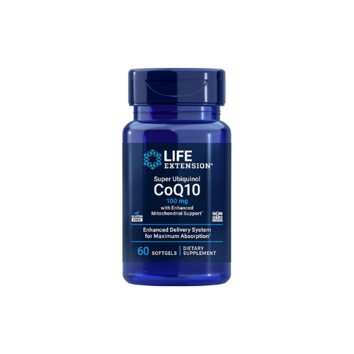 Super Ubiquinol CoQ10 with Enhanced Mitochondrial Support 60 Softgels