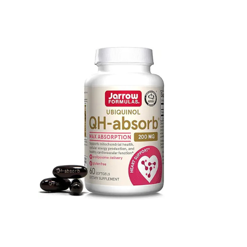 QH-Absorb 100 mg Max Absorption - CoQ10 Ubiquinol 60 Softgels