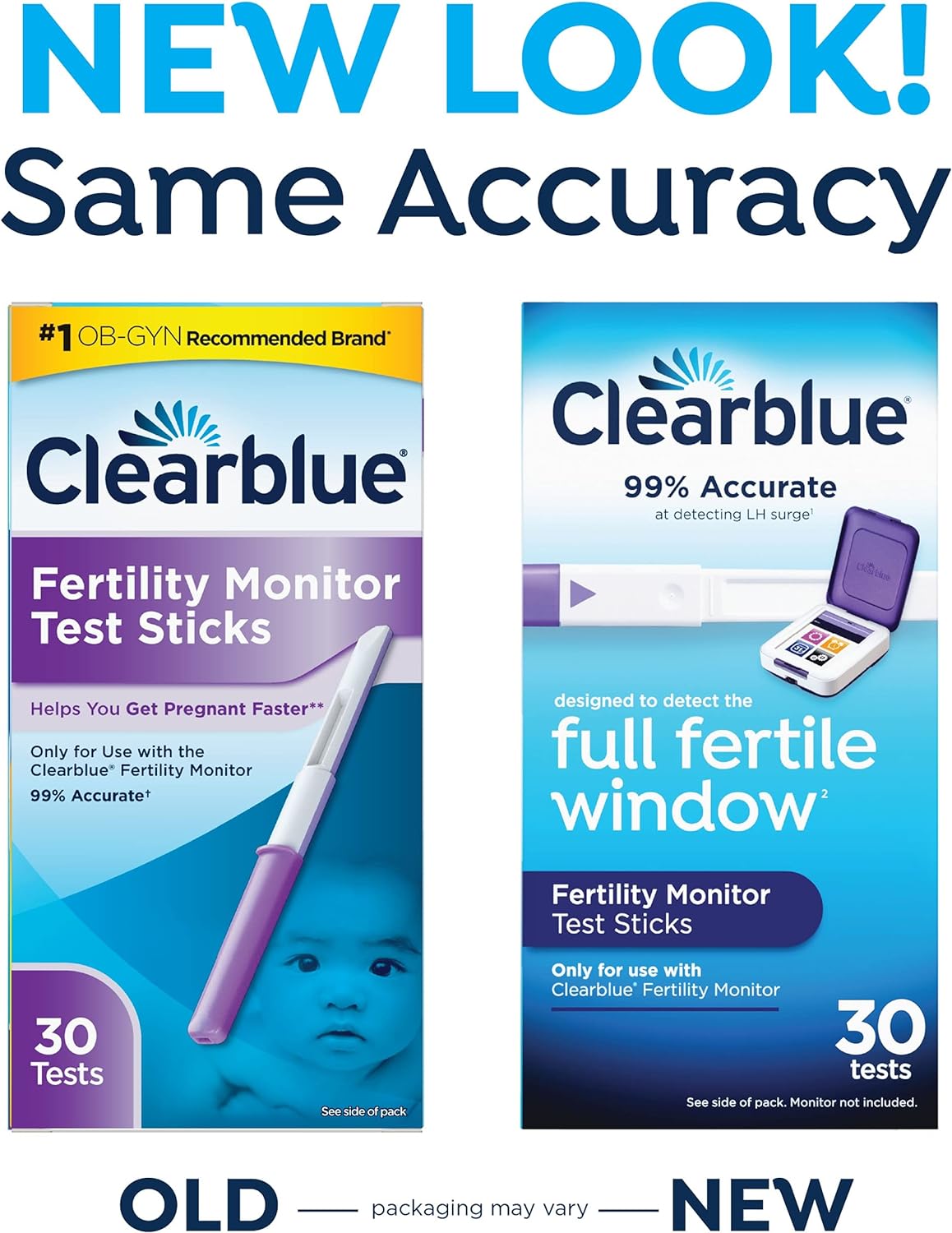 Clear Blue High-performance ovulation test stick pack of 30