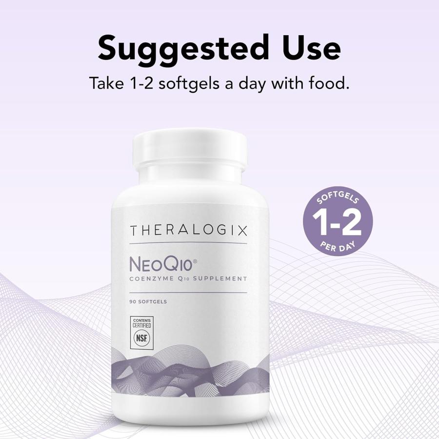 NeoQ10 Coenzyme Q10 Supplement Coenzyme Q10 90-day supply