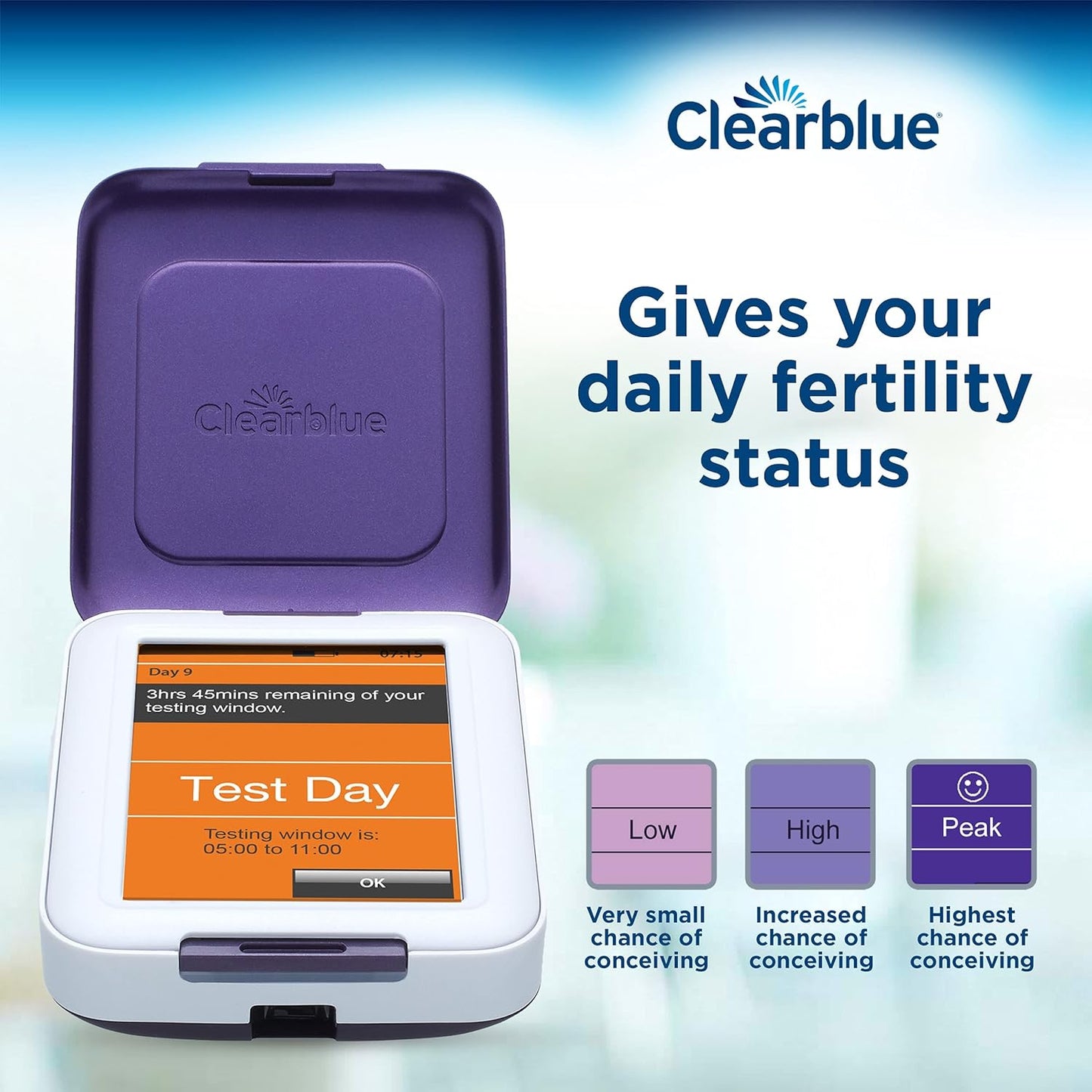 Clear Blue High-performance ovulation test kit