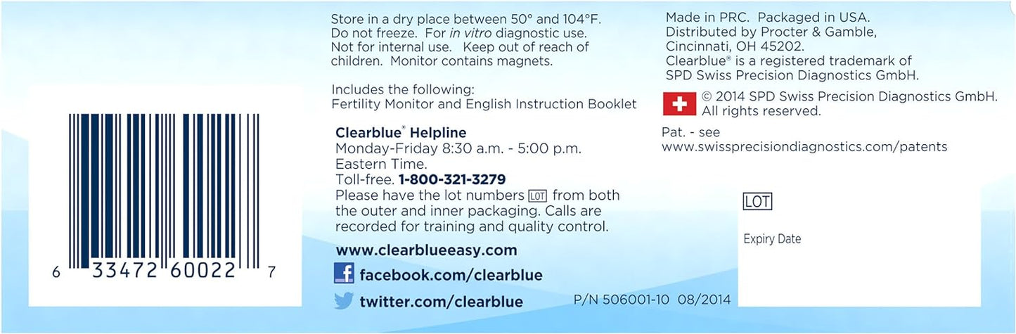 Clear Blue High-performance ovulation test kit